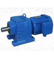 Industrial Helical Gearbox Parallel Shaft 0.37-100kW IP55 Ratio 5:1-50:1 | Helical Gears High Efficiency Low Noise | Cast Iron Housing Foot/Flange Mount | Conveyor/Mixer Applications | UAE Industrial Gear Solutions